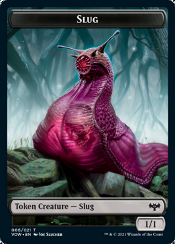 Insect // Slug Double-sided Token [Innistrad: Crimson Vow Tokens]