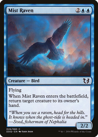 Mist Raven [Duel Decks: Bendito vs. Maldito] 