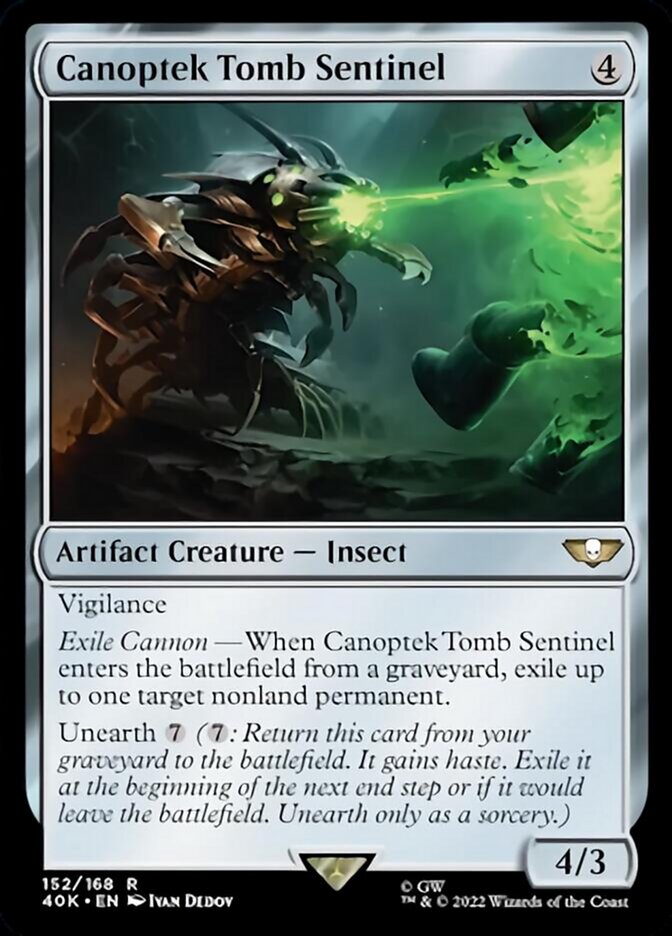 Canoptek Tomb Sentinel (Surge Foil) [Universes Beyond: Warhammer 40,000]