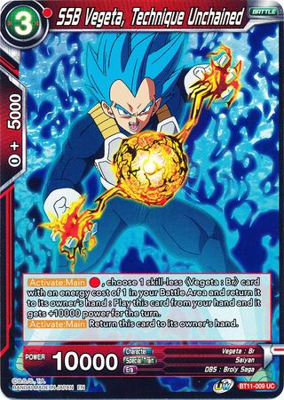 SSB Vegeta, Technique Unchained [BT11-009]