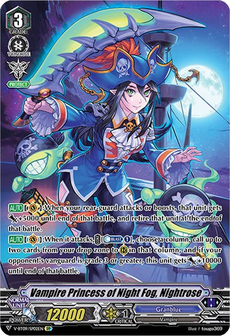 Vampire Princess of Night Fog, Nightrose (V-BT09/SP02EN) [Butterfly d'Moonlight]