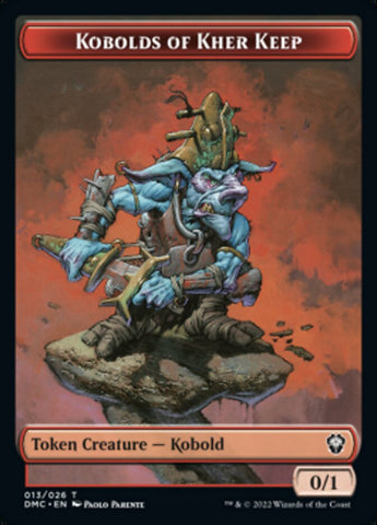 Soldier // Kobolds of Kher Keep Double-sided Token [Dominaria United Tokens]