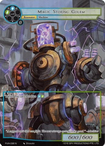 Magic Storing Golem (Full Art) (PofA-098) [Alice Origin IV: Prologue of Attoractia]