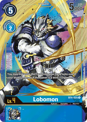 Lobomon [BT4-025] (Arte Alternativo) [Gran Leyenda] 