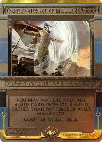 Force de Volonté (Invocation) [Invocations Amonkhet] 