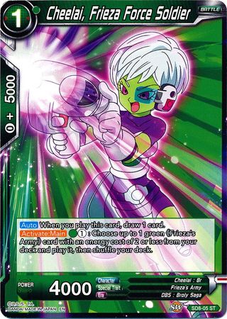 Cheelai, Frieza Force Soldier (Starter Deck - Rising Broly) [SD8-05]