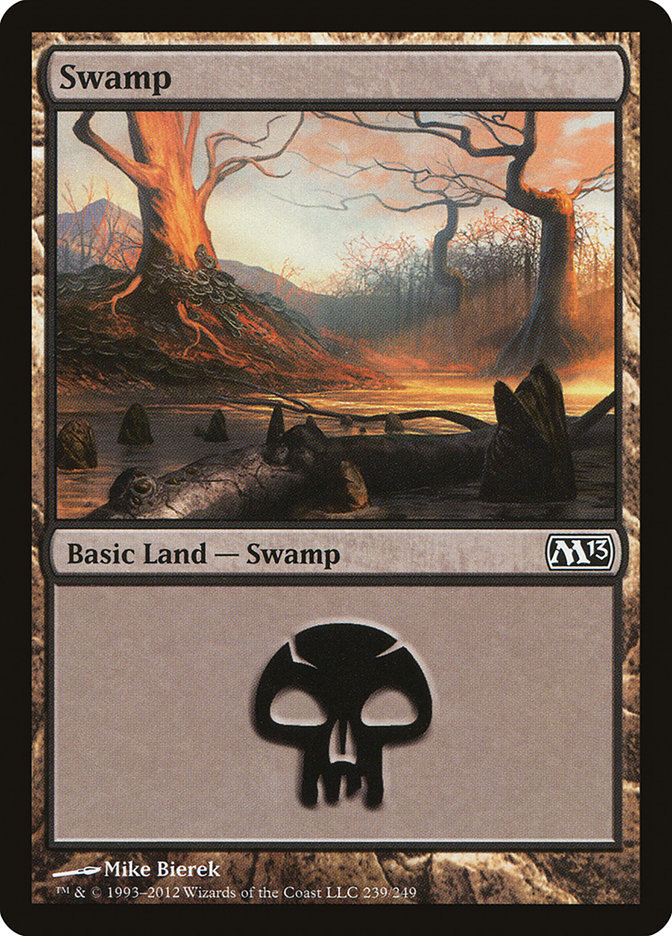 Swamp (#239) [Magic 2013]