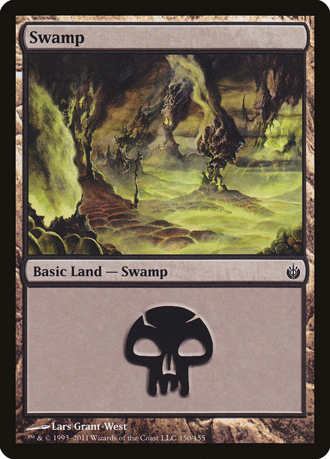 Swamp (#150) [Mirrodin Besieged]