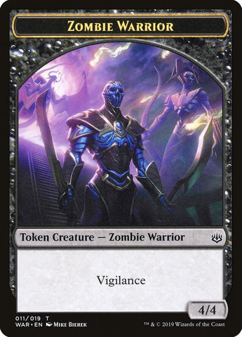 Zombie Warrior [War of the Spark Tokens]