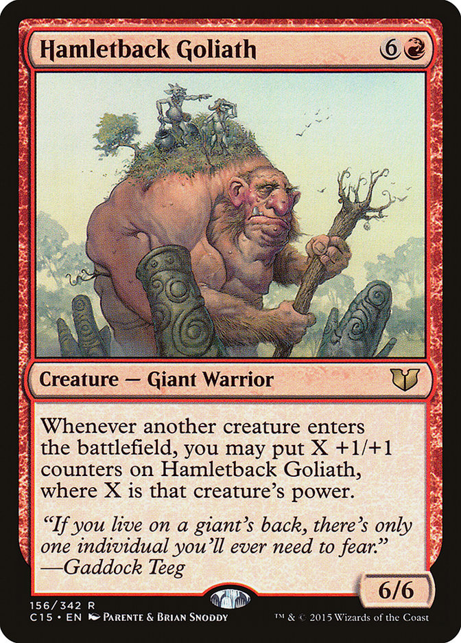 Hamletback Goliath [Commandant 2015] 