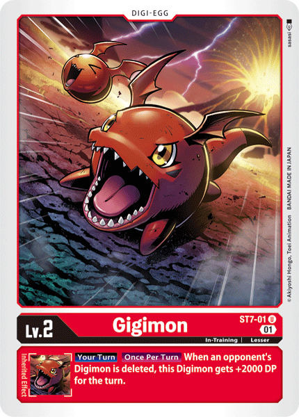 Gigimon [ST7-01] [Baraja de inicio: Gallantmon] 