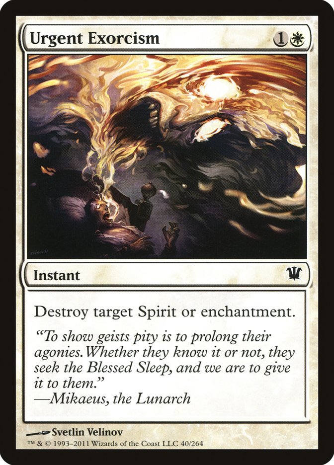 Exorcisme urgent [Innistrad] 