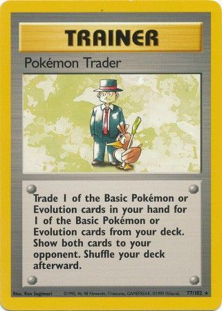 Pokemon Trader (77/102) [Ensemble de base illimité] 