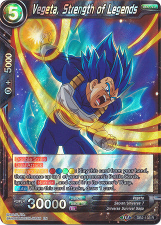 Vegeta, Fuerza de Leyendas [DB2-133] 