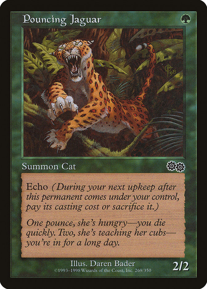 Jaguar que se abalanza [La saga de Urza] 