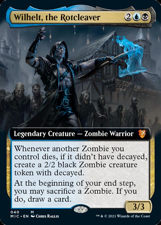 Wilhelt, Rotcleaver (Extendido) [Innistrad: Midnight Hunt Commander] 