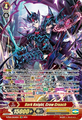 Dark Knight, Crow Cruach (D-PS01/SR04EN) [P Clan Collection 2022]