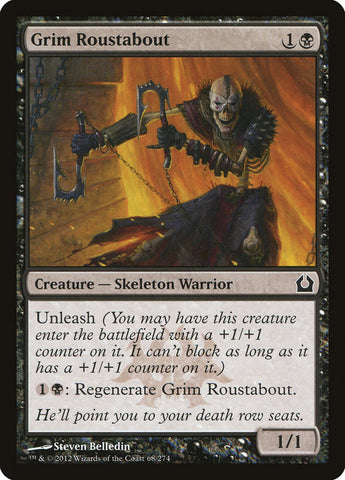 Grim Roustabout [Retour à Ravnica] 