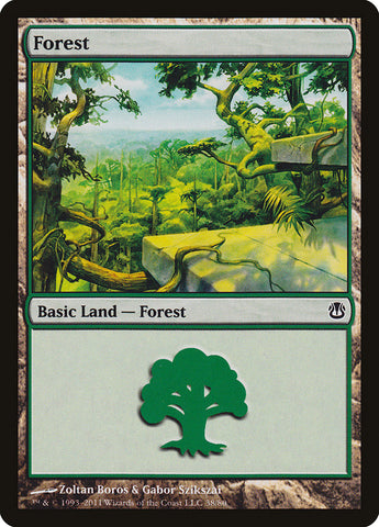 Forest (#38) [Duel Decks: Ajani vs. Nicol Bolas]