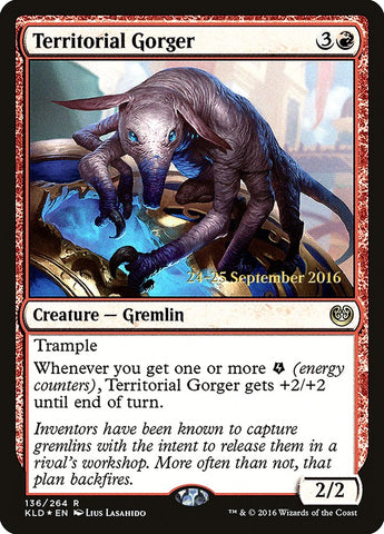 Territorial Gorger  (Prerelease) [Kaladesh Prerelease Promos]