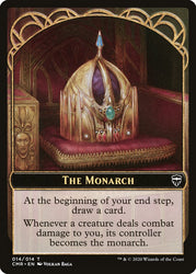 Horror // The Monarch Token [Tokens de Commander Legends] 