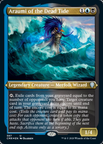Araumi of the Dead Tide [Commander Legends Etched]