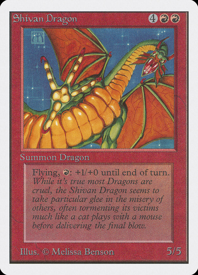 Dragón Shivan [Edición ilimitada] 