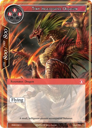 Tiny Aggressive Dragon (ENW-032) [Echoes of the New World]