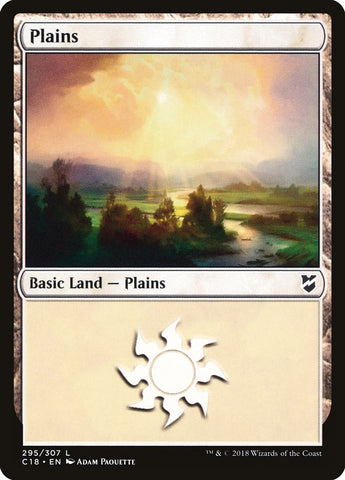 Plains (#295) [Commander 2018]