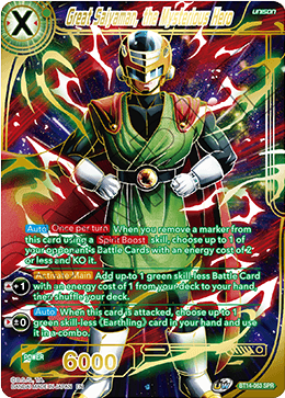 Great Saiyaman, the Mysterious Hero (BT14-063) [Cross Spirits]