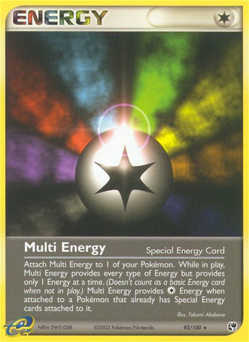 Multi énergie (93/100) [EX : Tempête de sable] 