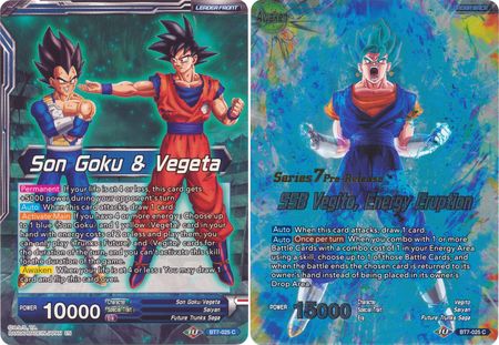 Son Goku & Vegeta // SSB Vegito, Energy Eruption (Assault of the Saiyans) [BT7-025_PR]