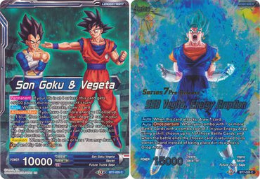 Son Goku &amp; Vegeta // SSB Vegito, Éruption d'énergie (Assaut des Saiyans) [BT7-025_PR] 