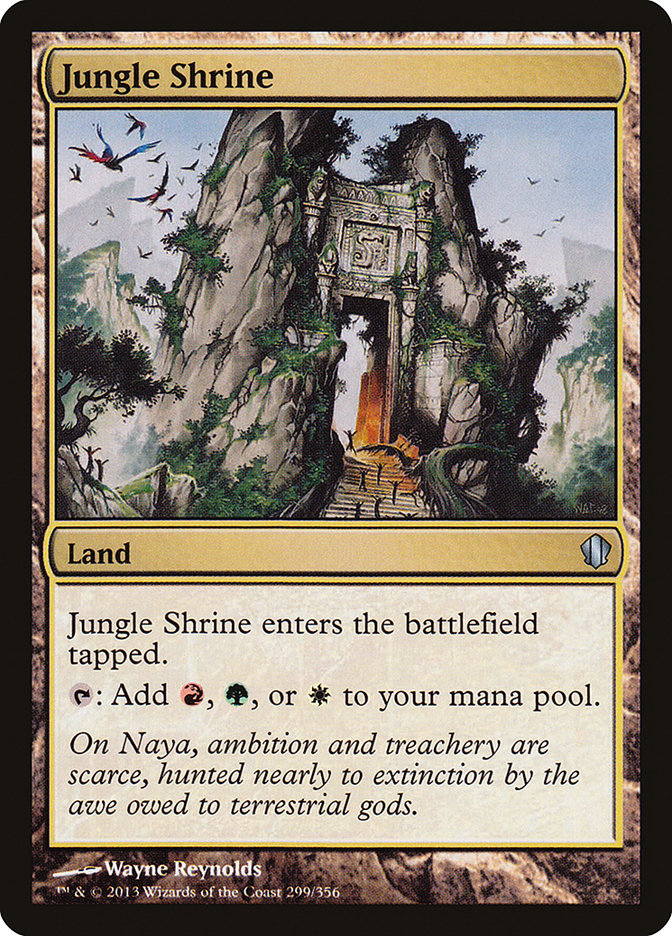 Jungle Shrine [Commander 2013]