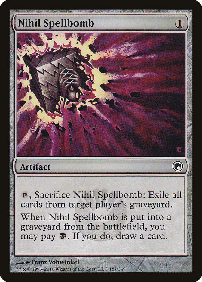 Nihil Spellbomb [Cicatrices de Mirrodin] 