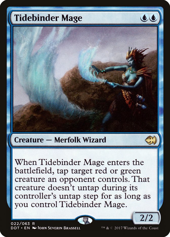 Tidebinder Mage [Duel Decks: Ondins contre Gobelins] 