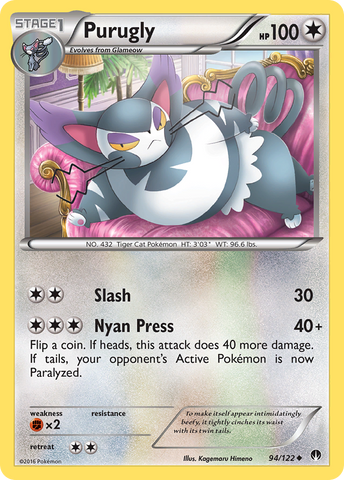Purugly (94/122) [XY : BREAKpoint] 