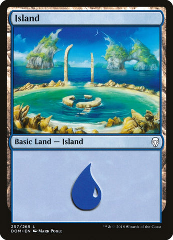 Island (#257) [Dominaria]