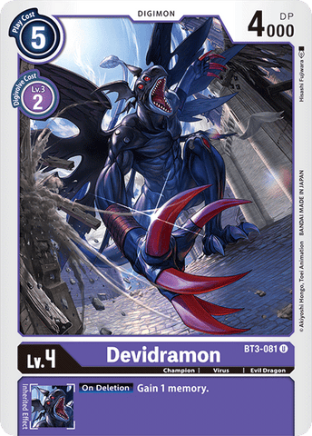 Devidramon [BT3-081] [Lanzamiento de refuerzo Ver.1.0] 