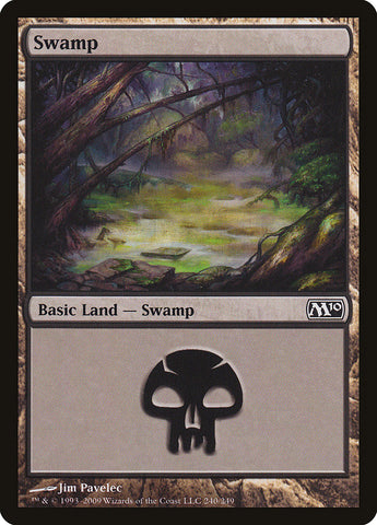 Swamp (#240) [Magic 2010]