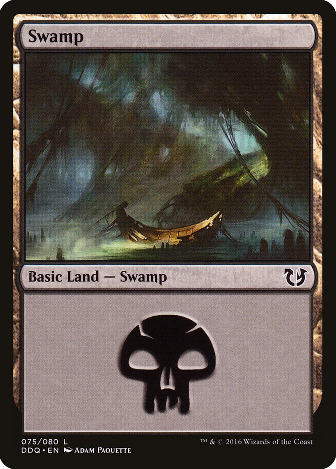 Swamp (#75) [Duel Decks: Blessed vs. Cursed]