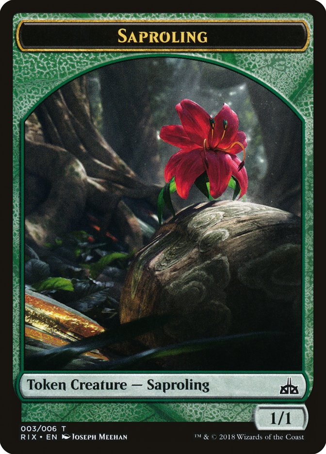 Saproling [Rivals of Ixalan Tokens]