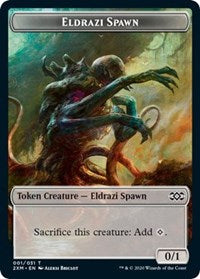 Eldrazi Spawn // Ficha de servo de doble cara [Fichas de maestros dobles] 