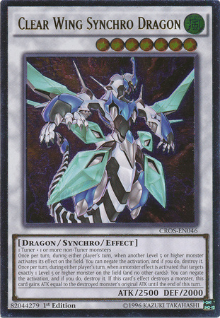 Clear Wing Synchro Dragon (UTR) [CROS-EN046] Ultime Rare 