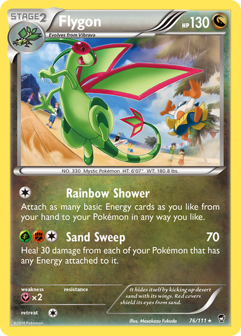 Flygon (76/111) [XY : Poings furieux] 
