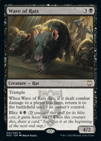 Vague de rats [Streets of New Capenna Commander] 