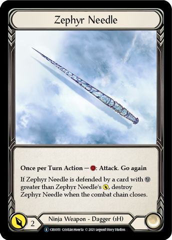 Aiguille Zephyr [U-CRU051-RF] Feuille arc-en-ciel illimitée 