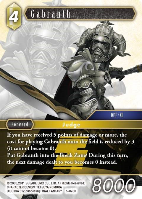 Gabranth [Opus V]