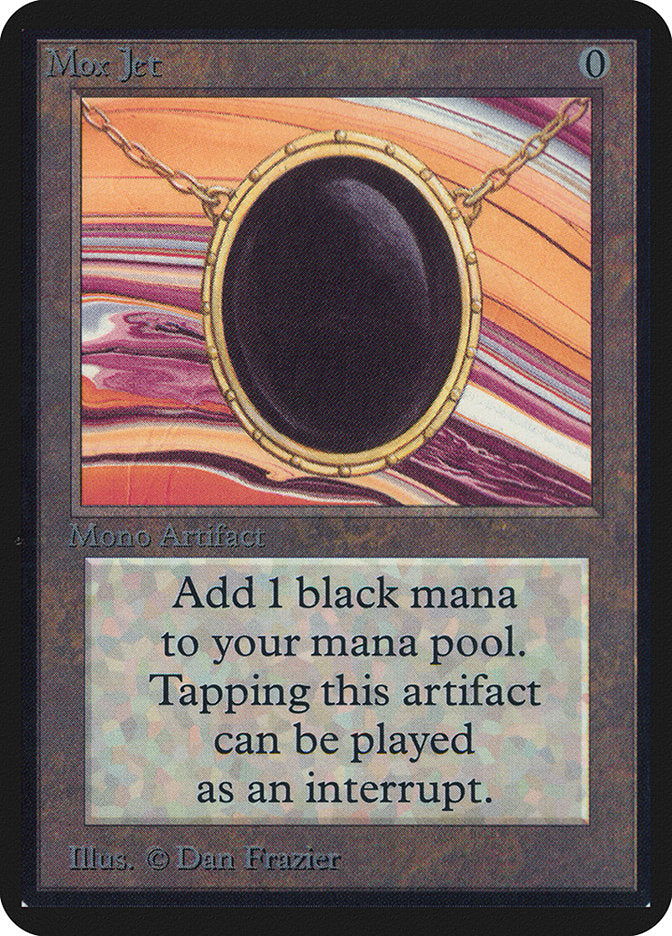 Mox Jet [Édition Limitée Alpha] 