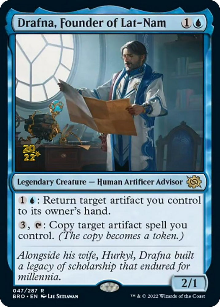 Drafna, Founder of Lat-Nam [The Brothers' War: Prerelease Promos]